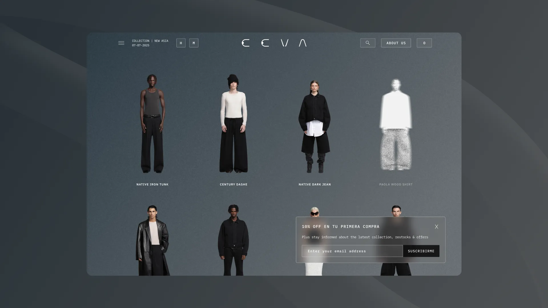 Dirección visual de EEVA Studios: paleta oscura y referencias cyberpunk